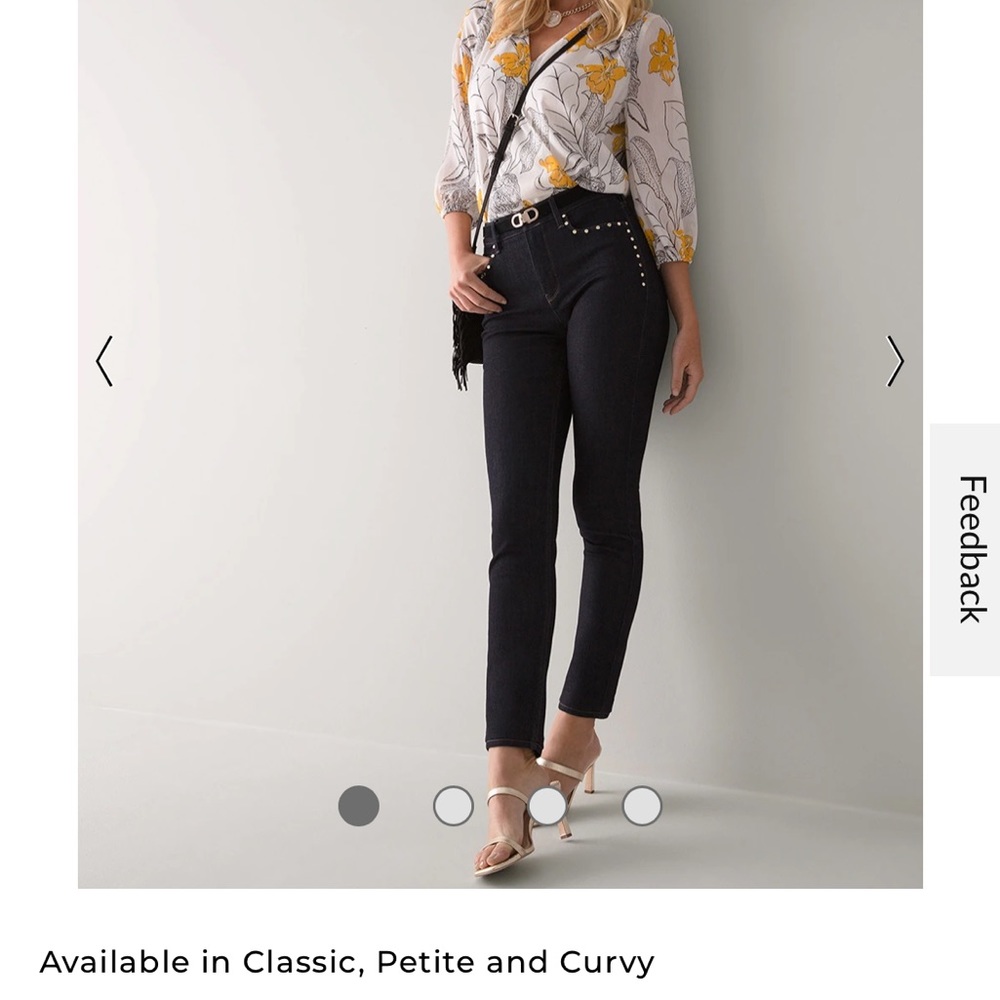WHBM High Rise Sculpt Jeans